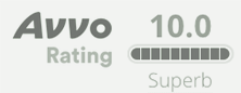 Avvo rating 10.0 Superb